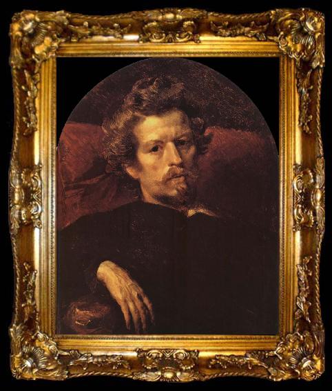 framed  Karl Briullov Self-Portrait, ta009-2